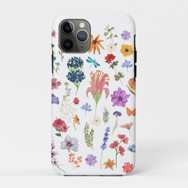 Étui iPhone Wildflower | Accessoire de téléphone (Dos)