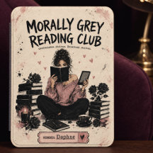 Étui Kindle Club de Lecture Personnalisé Morale Gr
