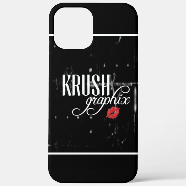 Étui Krush Graphix pour iPhone 12 Pro Max 1 (Verso)