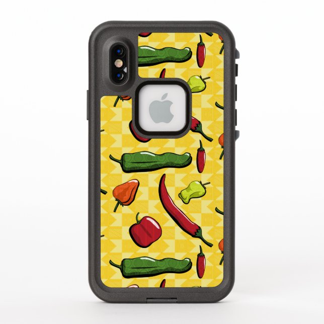 Étui Lifeproof A World of Chili Peppers (Dos)