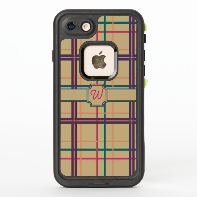 Étui Lifeproof carreaux d'été (Dos)