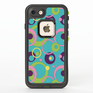 Étui Lifeproof Cercles Bleus Funky