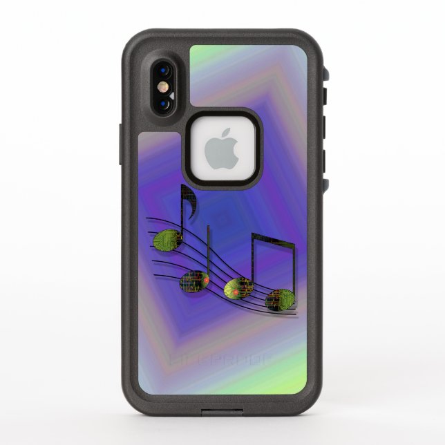 Étui Lifeproof Dubstep Notes (Dos)