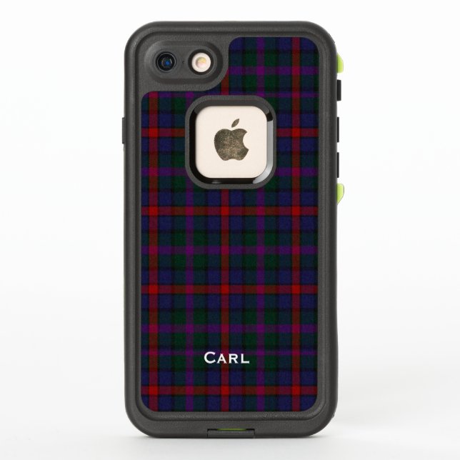 Étui LifeProof iPhone 7 Clan MacCaughan à carreaux (Dos)