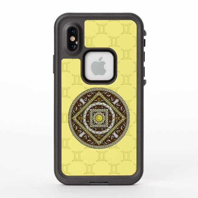 Étui Lifeproof Mandala Gémeaux (Dos)