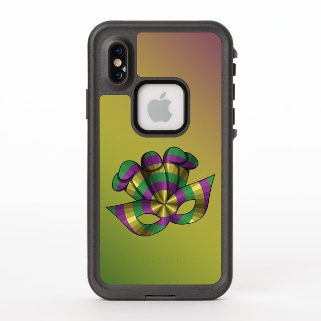Étui Lifeproof Masque Mardi Gras (Dos)