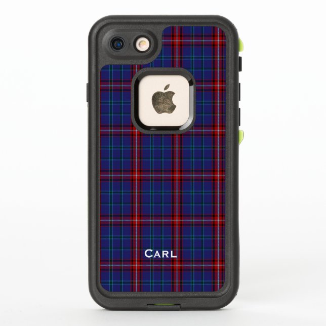 Étui LifeProof pour iPhone 7 à motif tartan Glenn  (Dos)