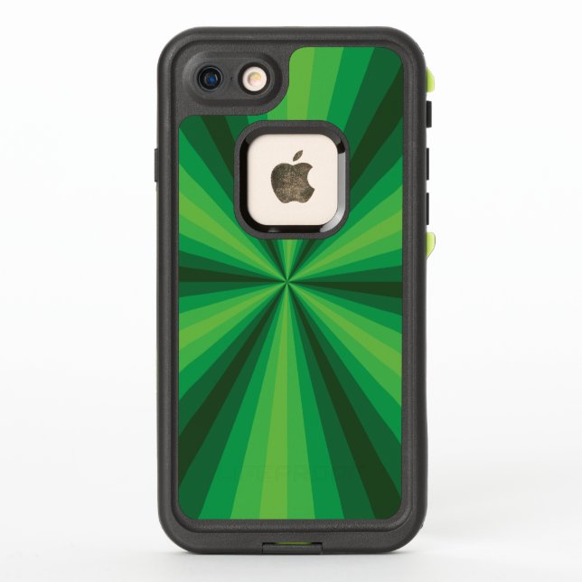 Étui Lifeproof Vert Illusion Optique (Dos)