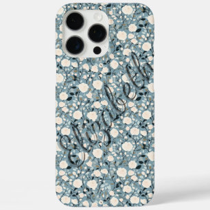Étui Luxueux Rose Personnalisable Nom Iphone