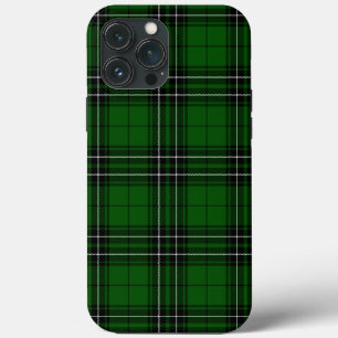 Étui MacLean Tartan Vert et Noir à Carreaux Case-M