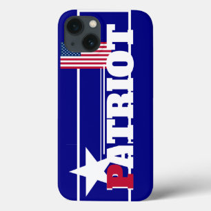 Étui magnétique pour autocollant Patriot pour iPho