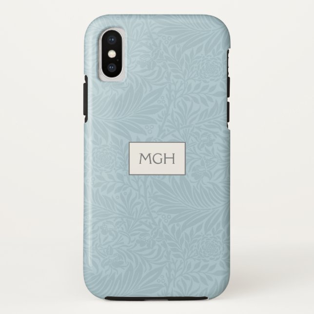 Étui Monogramme à Motif de Fleur de Pied-d'Alouett (Dos)