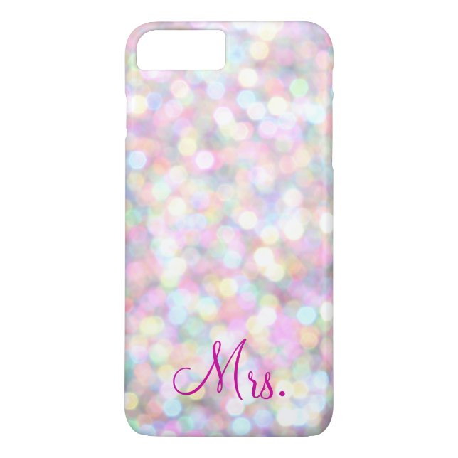 Étui Mrs. Sparkly pour iPhone 7 Plus (Dos)