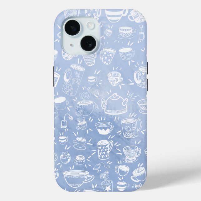 Étui Party tea coffee cups Case-Mate pour iPhone (Verso)