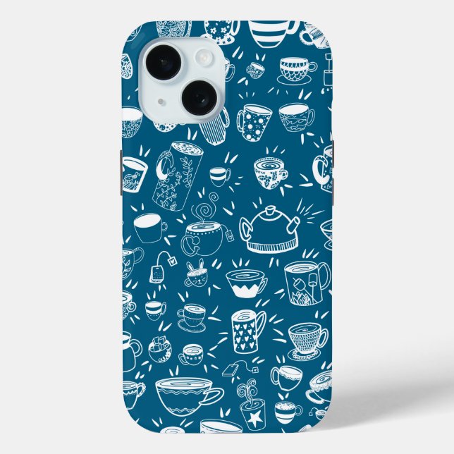 Étui Party tea coffee cups Case-Mate pour iPhone (Verso)
