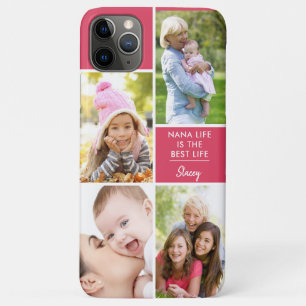 Étui personnalisé 4 photos Nana Life est la meille