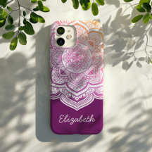 Étui personnalisé Auri Mandala pour iPhone