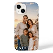 Étui personnalisé avec nom et photo Case-Mate pour