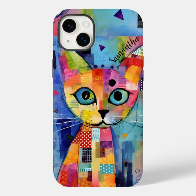 Étui Personnalisé Chat Calicot Cute Case-Mate (Verso)