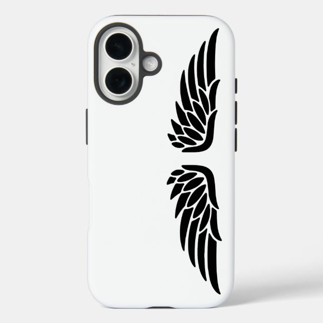 Étui personnalisé Eagle Wing pour iPhone 16 (Verso)