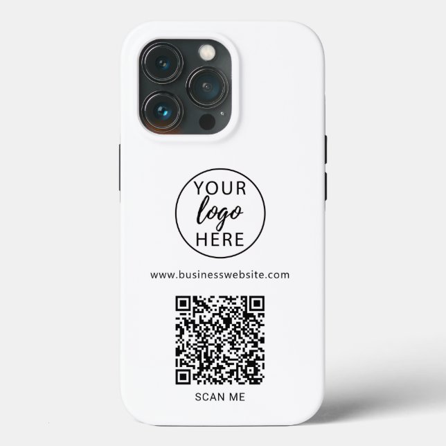 Étui personnalisé pour iPhone 13 pour entreprise (Verso)