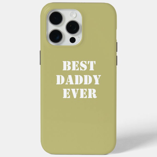 Étui personnalisé pour iPhone / iPad pour Papa EST (Verso)