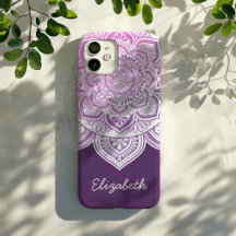 Étui personnalisé pour iPhone Rosaline Mandala