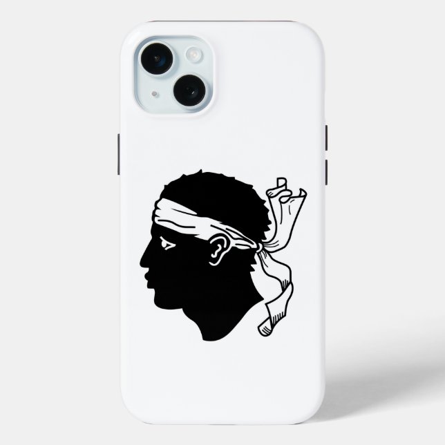 Étui pour Apple iPhone 15 Plus, drapeau de la Fran (Verso)
