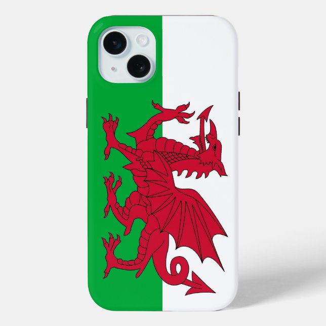 Étui pour Apple iPhone 15 Plus, drapeau du Pays de (Verso)