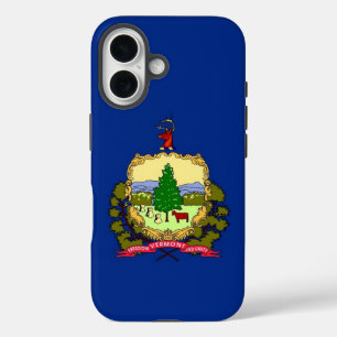Étui pour Apple iPhone 16, drapeau de l'État du Ve