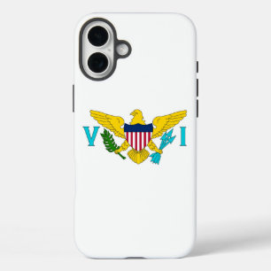 Étui pour Apple iPhone 16 Plus, drapeau des îles V