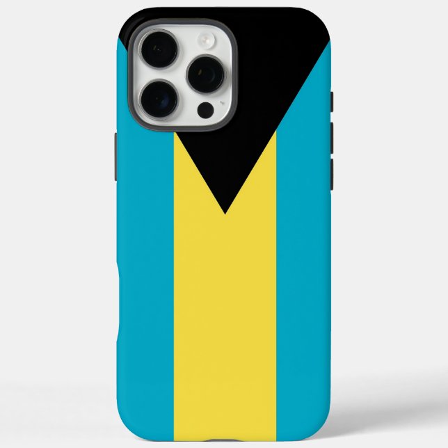 Étui pour Apple iPhone 16 Pro Max, drapeau des Bah (Verso)