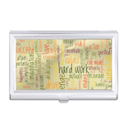 Étui Pour Cartes De Visite Motiver La Confiance Booster Donne De La Positivit