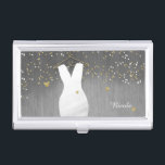 Étui Pour Cartes De Visite Robe Mariage moderne & Coeurs Confetti Mode<br><div class="desc">Robe Mariage moderne & Coeurs Confetti Mode Titulaire de carte d'affaires. Customisez avec n'importe quel texte ou laissez-le vide.</div>