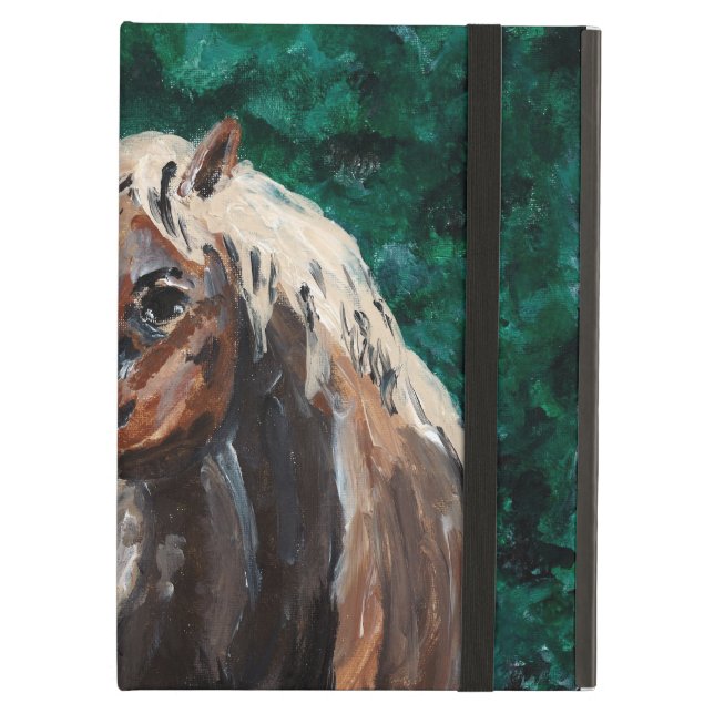 Étui pour iPad Air Cheval (Devant fermé)