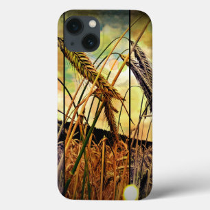Étui pour iPad Air Golden Wheat Sparkle