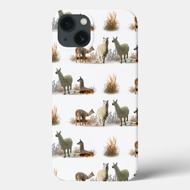 Étui pour iPad Mini Llama Meadow (choisissez la co (Verso)