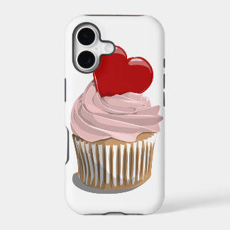 Étui pour iPhone4 cupcake en forme de coeur pour l