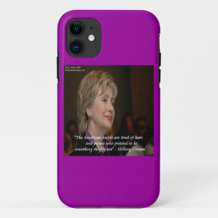 Étui pour iPhone5 avec Hillary Clinton et les Amér