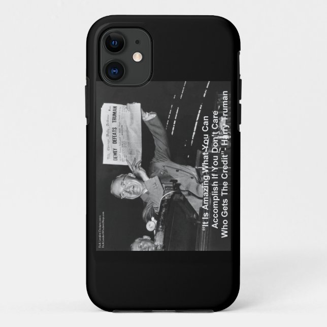 Étui pour iPhone5 Dewey Batte Truman (Dos)