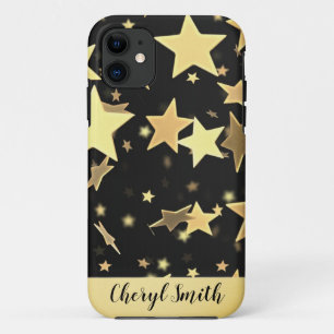 Étui pour iPhone 11 Golden Stars