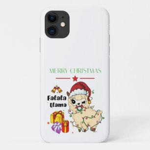 Étui pour iPhone 11 Lama de Noël