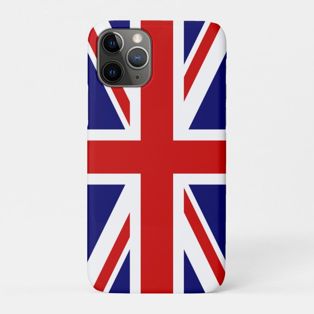 Étui pour iPhone 11 Pro avec drapeau Union Jack du (Dos)