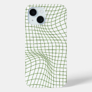 Étui pour iPhone 15 Art en Ligne Abstrait