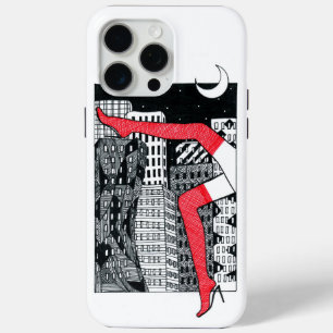 Étui pour iPhone 15 Pro Ma pour femmes aux jambes