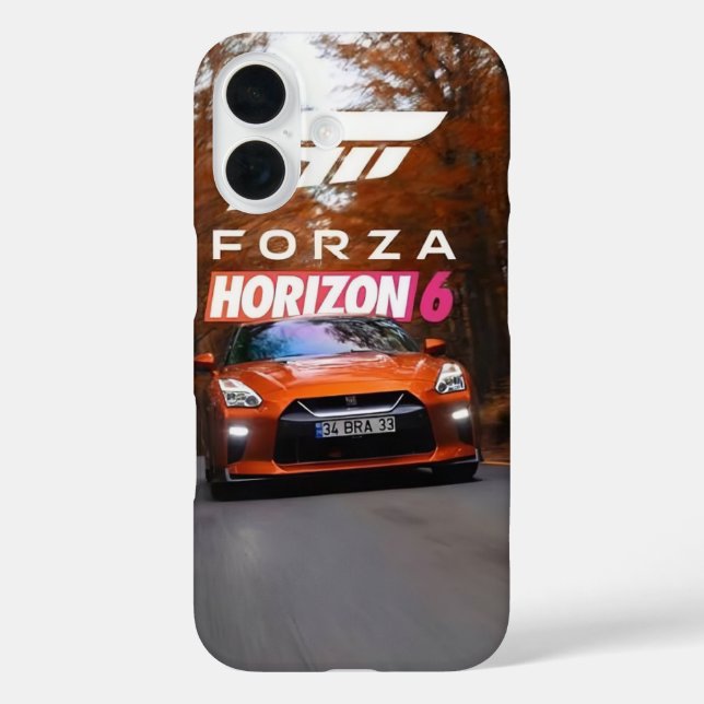 Étui pour iPhone 16 de Forza Horizon 6 (Verso)