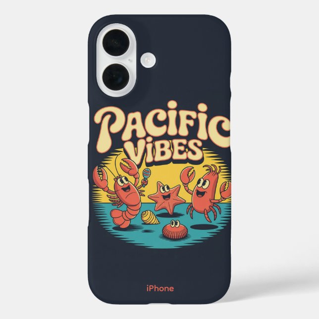 Étui pour iPhone 16 Ocean Dreams (Verso)