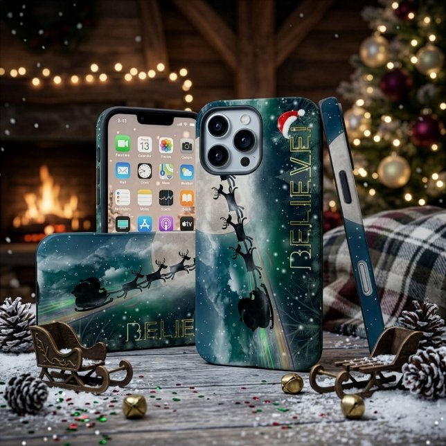 Étui pour iPhone 5/5S de la Chevauchée de Noël de  (Créateur téléchargé)