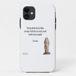 Étui pour iPhone 5/5S Socrate & Esprits Forts Cita