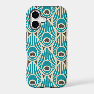 Étui pour iPhone 5 à motif de plume de paon